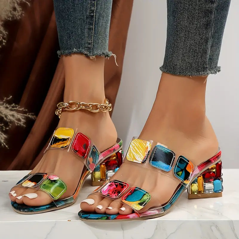 Flora – Sandaler med Dubbla Remmar