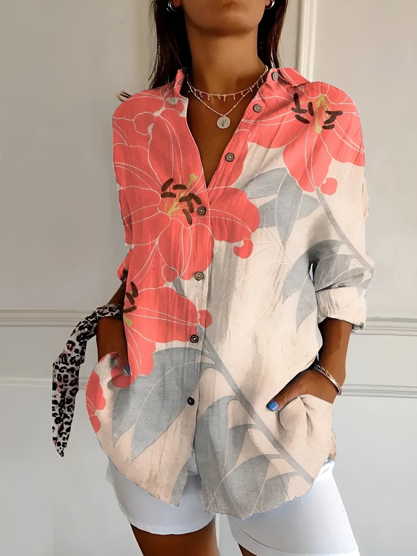 Maia | Blommig somrig blus