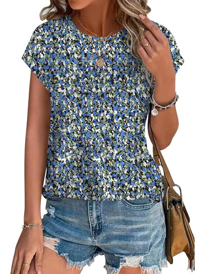 Necie | Chic blus med tryck