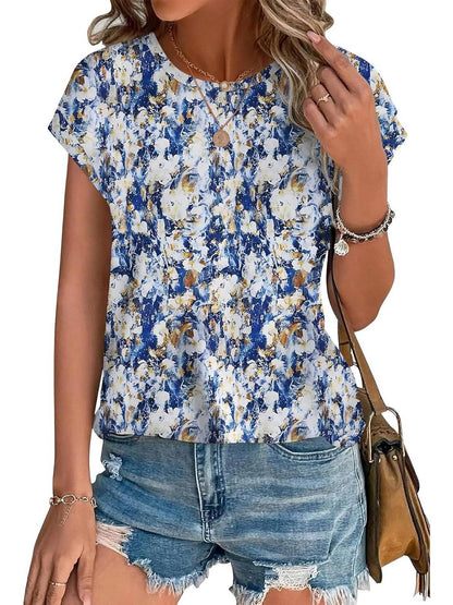 Necie | Chic blus med tryck