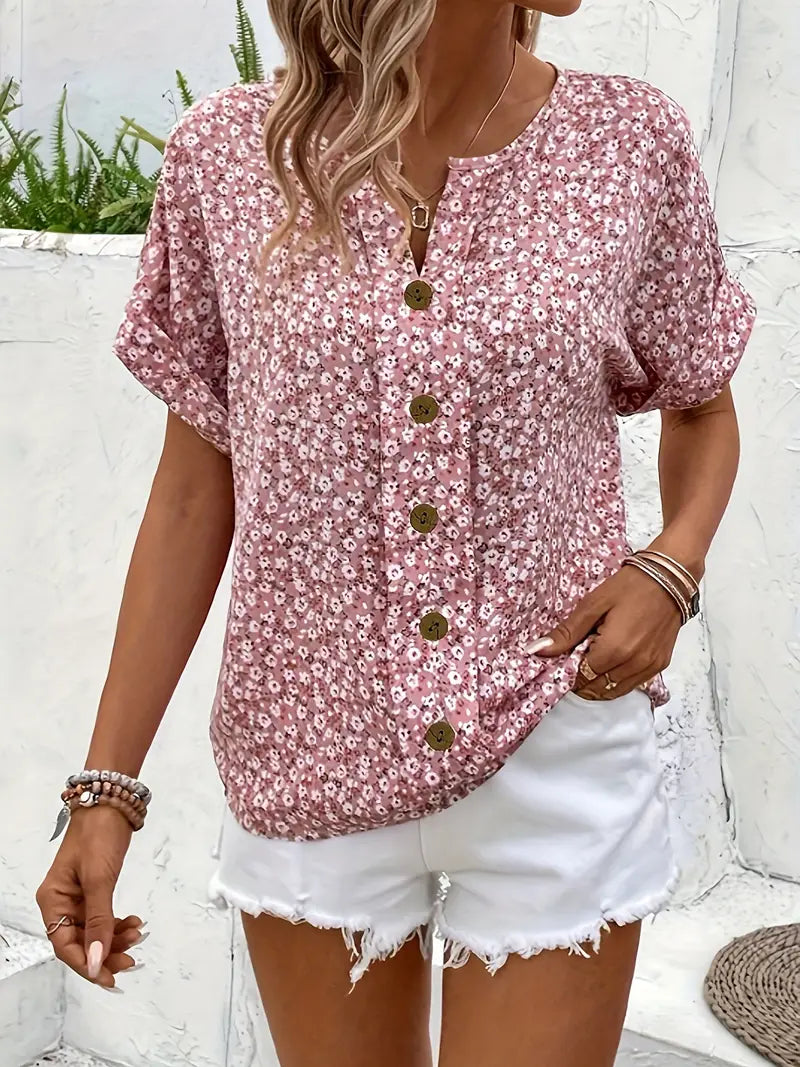 Verna | Blommig blus