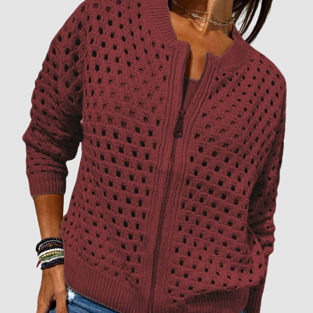 Desiree | Stickad premiumkofta