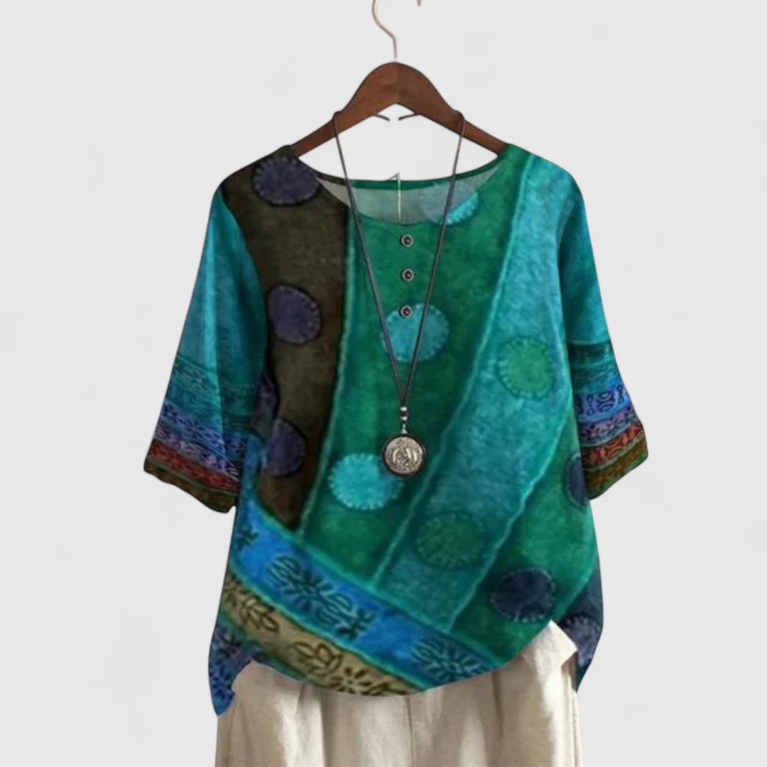 Auralie | Elegant topp i bohemisk stil