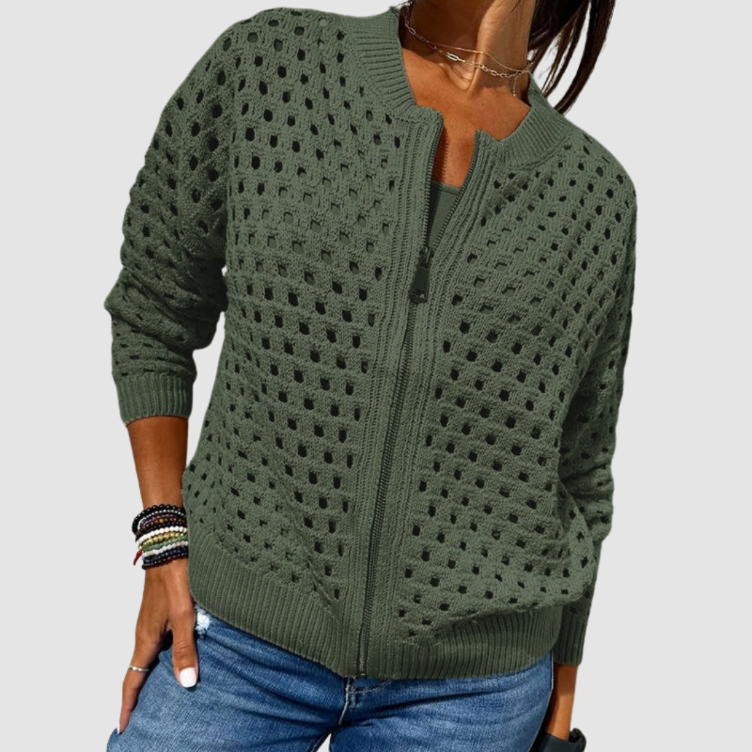 Desiree | Stickad premiumkofta