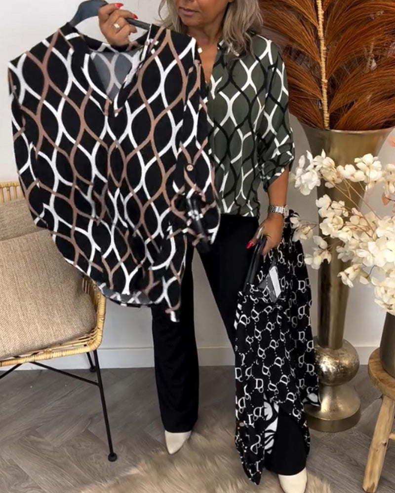 Janny | Långärmad elegant blus