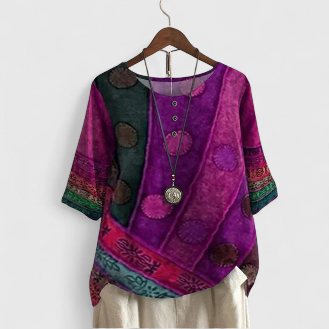 Auralie | Elegant topp i bohemisk stil