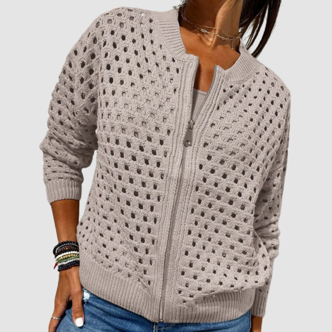 Desiree | Stickad premiumkofta