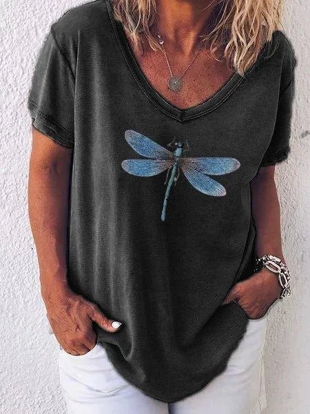 Estelle | V-ringad t-shirt