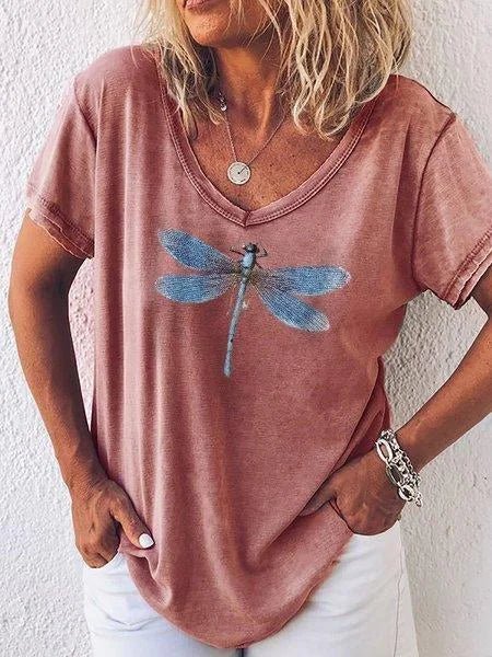Estelle | V-ringad t-shirt