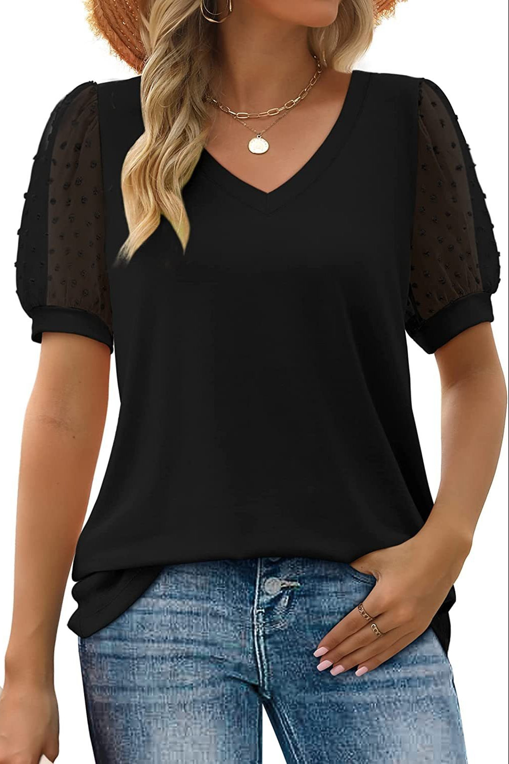 Helena | V-ringad blus