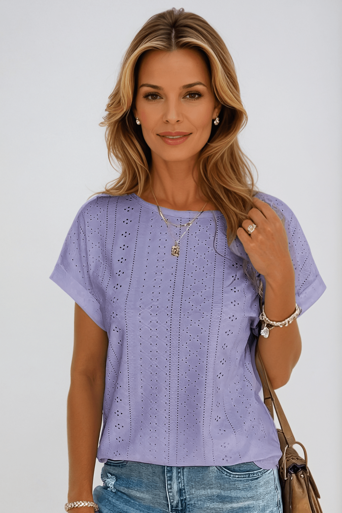 Liamo | Elegant topp med broderier