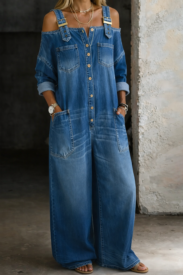 Sophia | Off-shoulder-jumpsuit