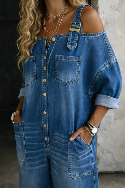 Sophia | Off-shoulder-jumpsuit