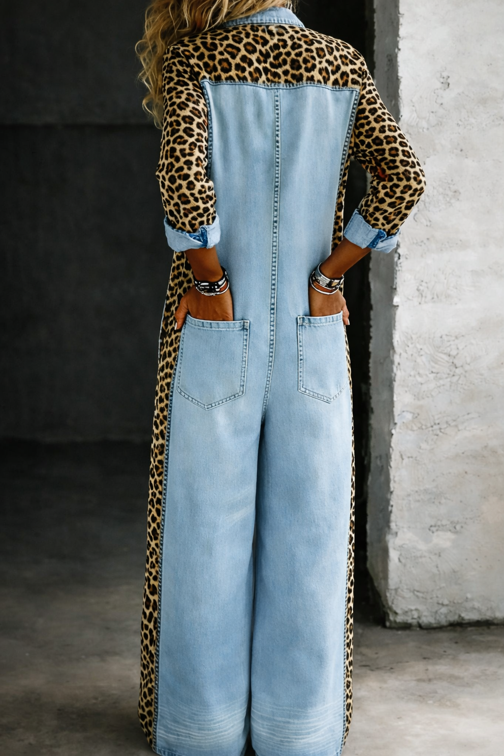 Amanda | Skjortjumpsuit i Ett Stycke