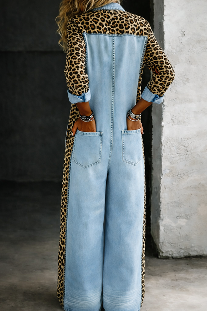 Amanda | Skjortjumpsuit i Ett Stycke