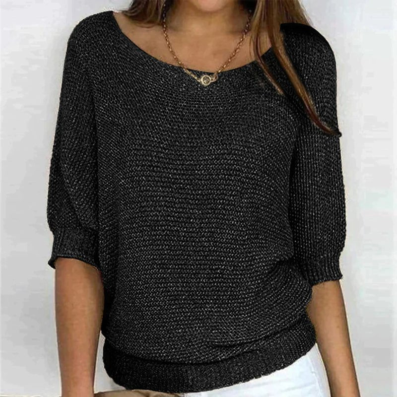 Korus Luxe | Stickad mysig lyxig topp