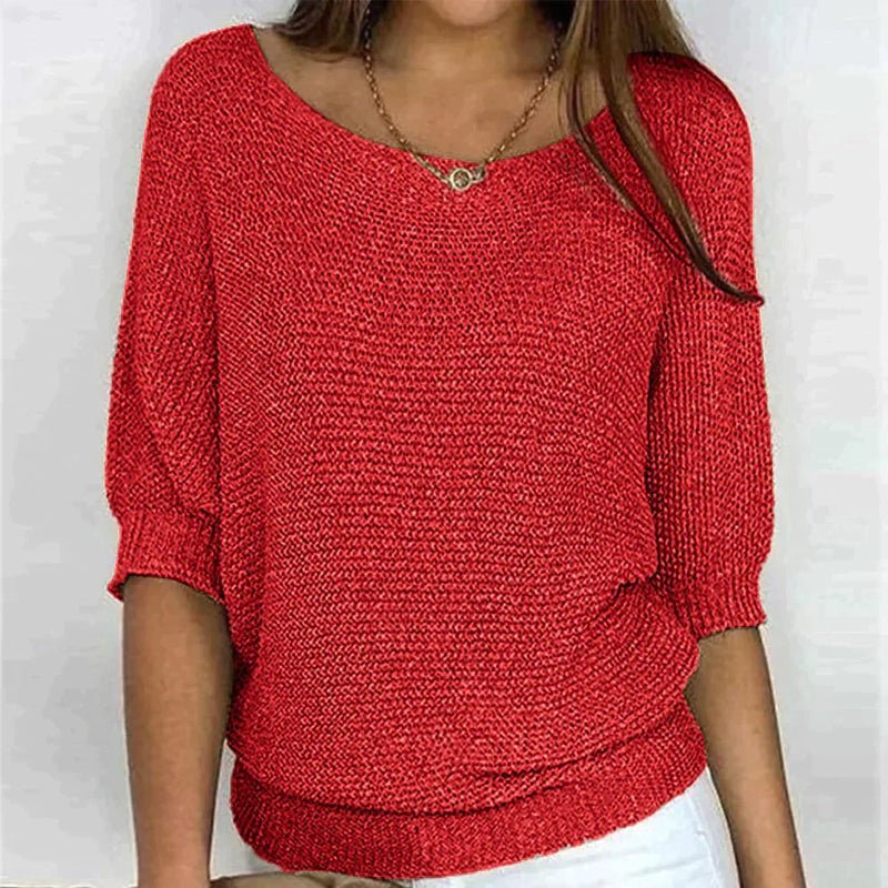 Korus Luxe | Stickad mysig lyxig topp