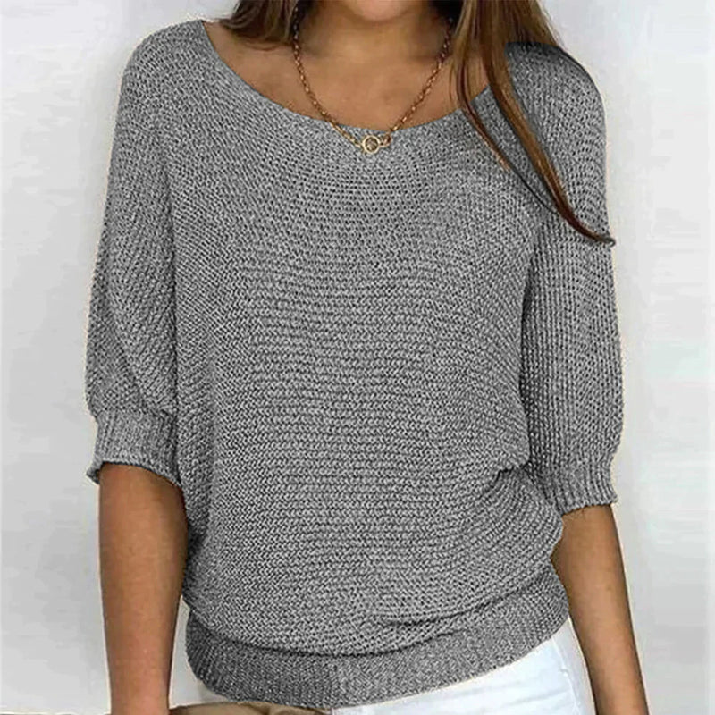 Korus Luxe | Stickad mysig lyxig topp