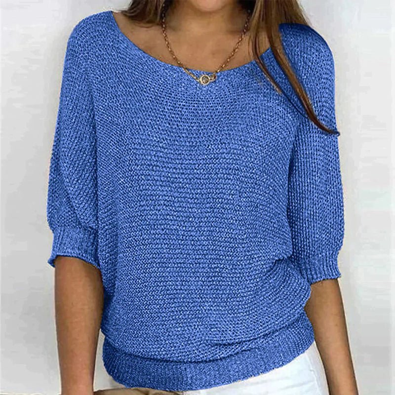 Korus Luxe | Stickad mysig lyxig topp