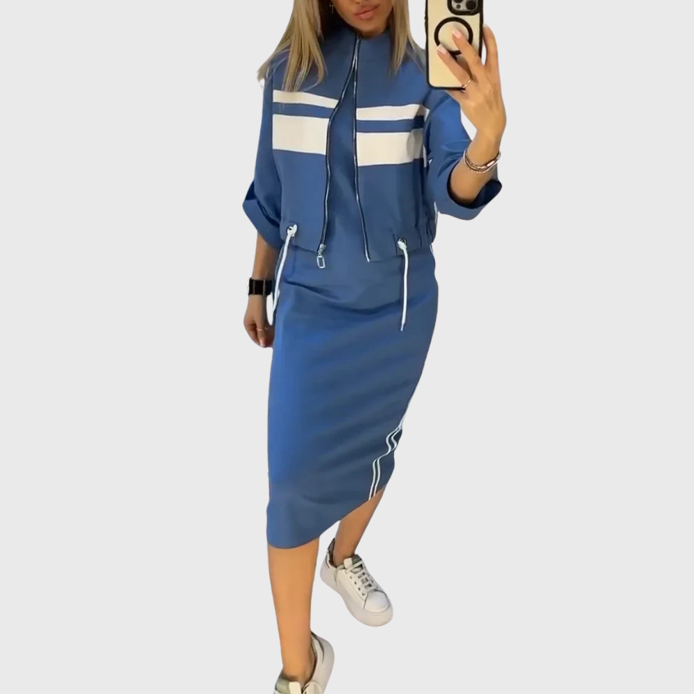 Elegant Ledigt Tvådelat Set
