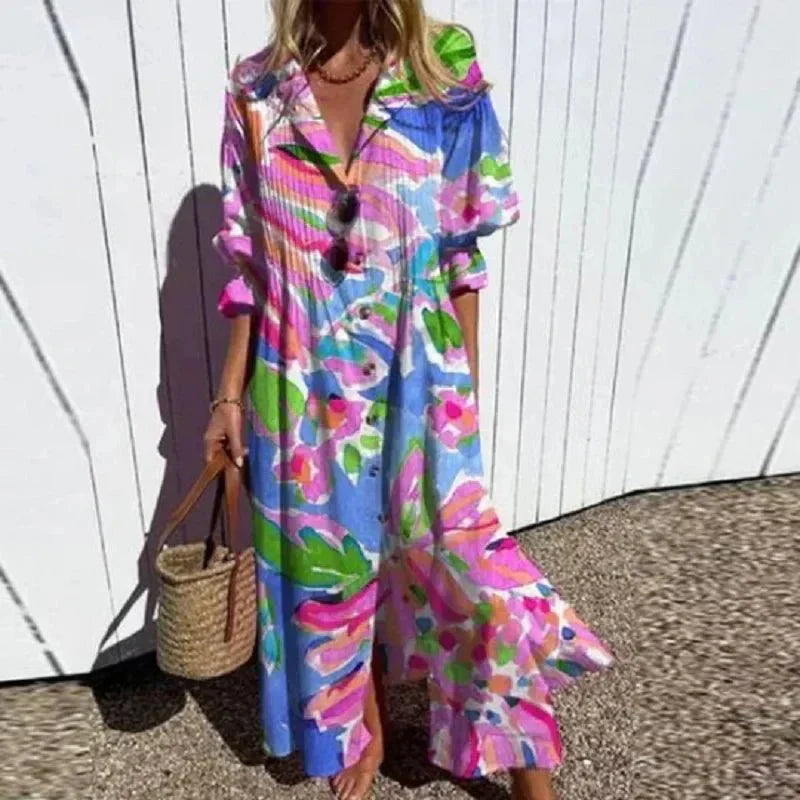 Aikaterini | Boho-klänning Beachcomber