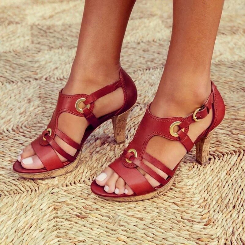 Francesca – Stilig Klacksandal