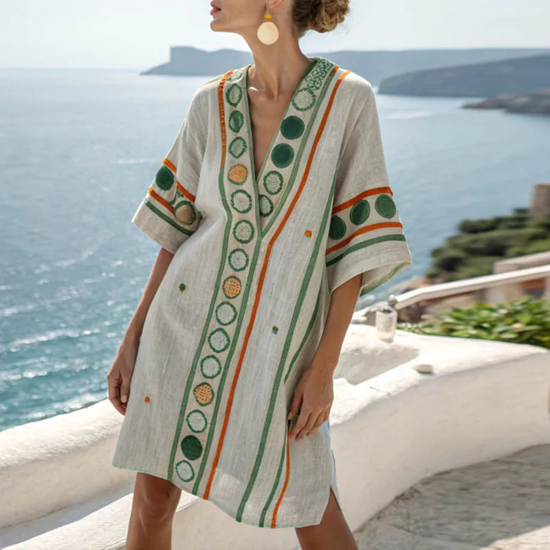 Marit | Elegant och mångsidig strandklänning för din perfekta sommarlook
