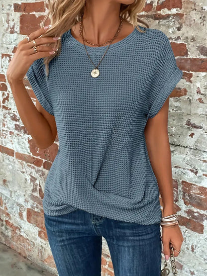 Sophie | Elegant t-shirt med rund halsringning