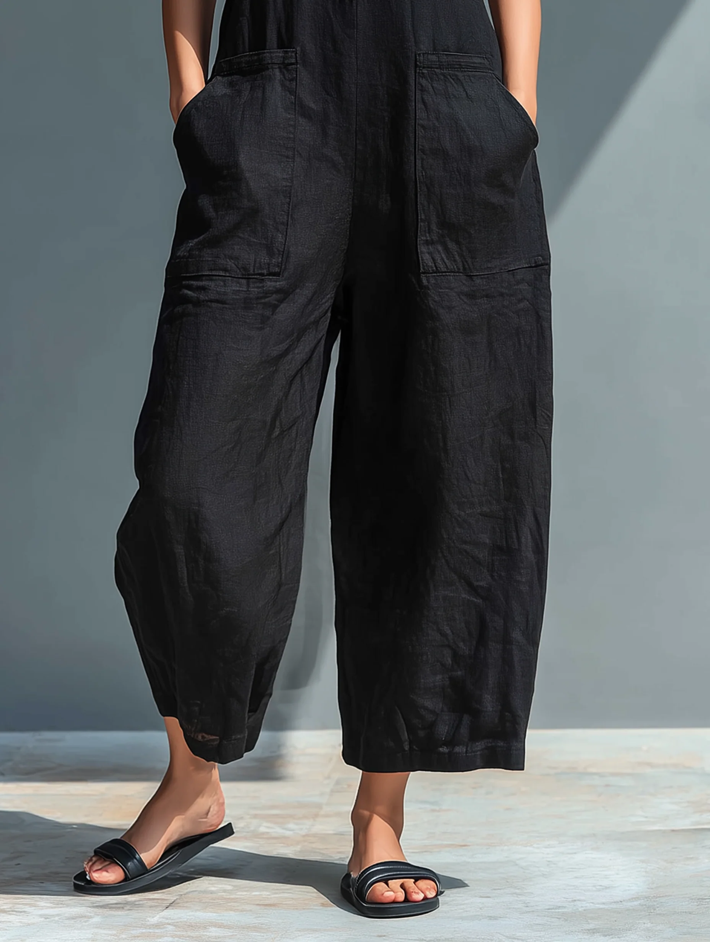 Lotte | Minimalistisk Ärmlös Jumpsuit