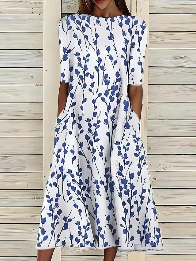 Judith | Klänning Coastal Bloom