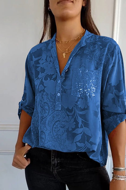 Pauline | Elegant topp med paljetter