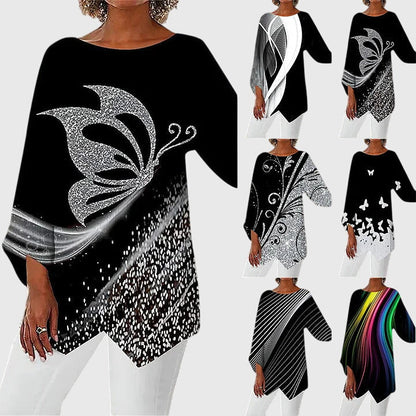 Alayah | Elegant topp med rund halsringning