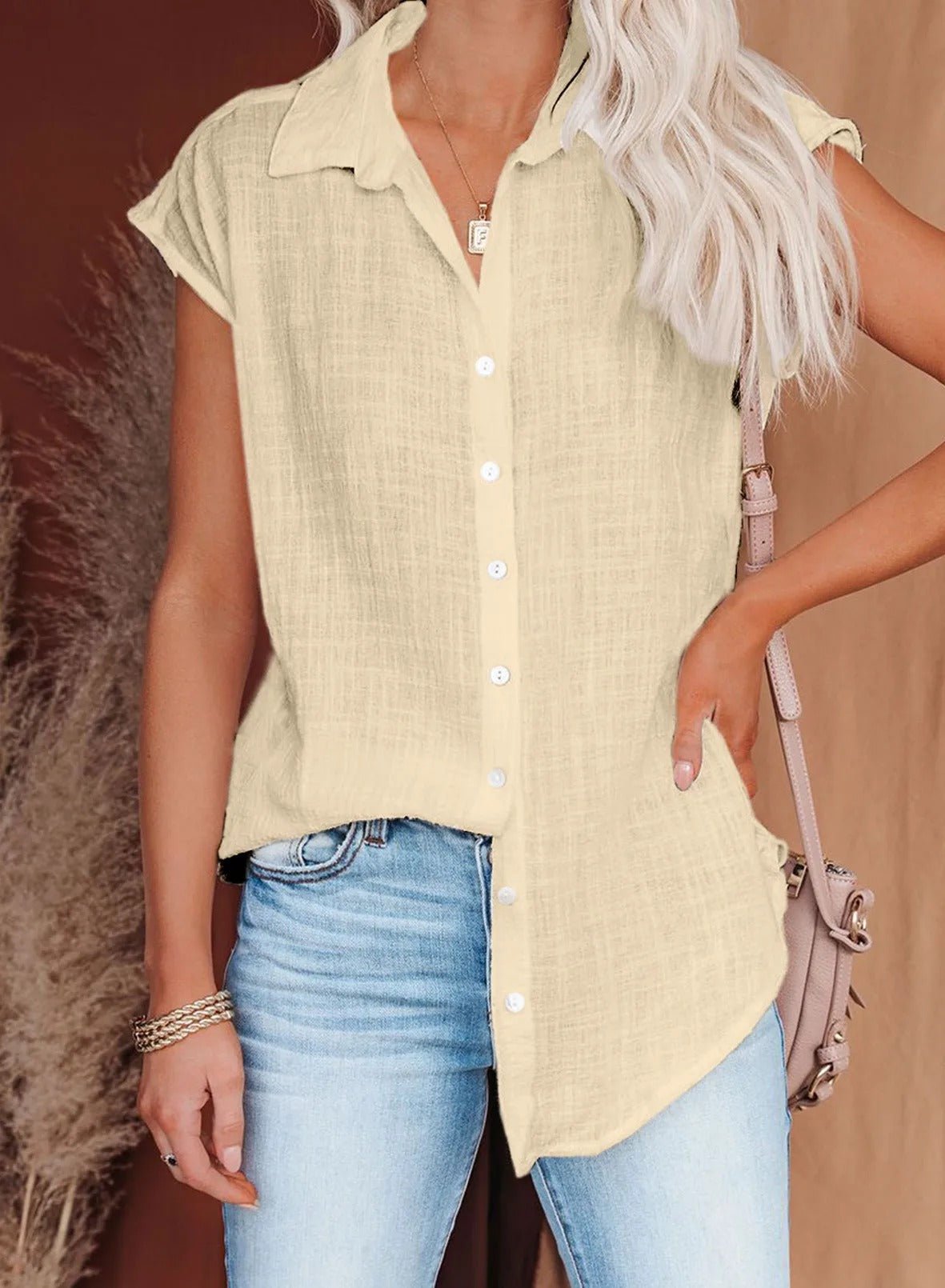 Leonie | Avslappnad somrig blus